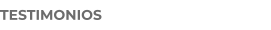 TESTIMONIOS