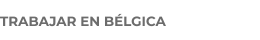 TRABAJAR EN BÉLGICA